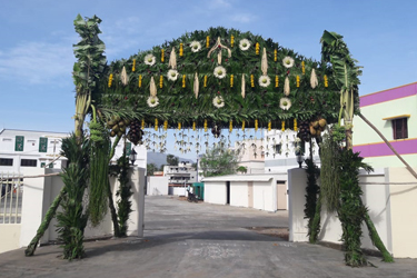 Marriage Hall Salem - Shanti Radha Krishnan Thirumana Maligai